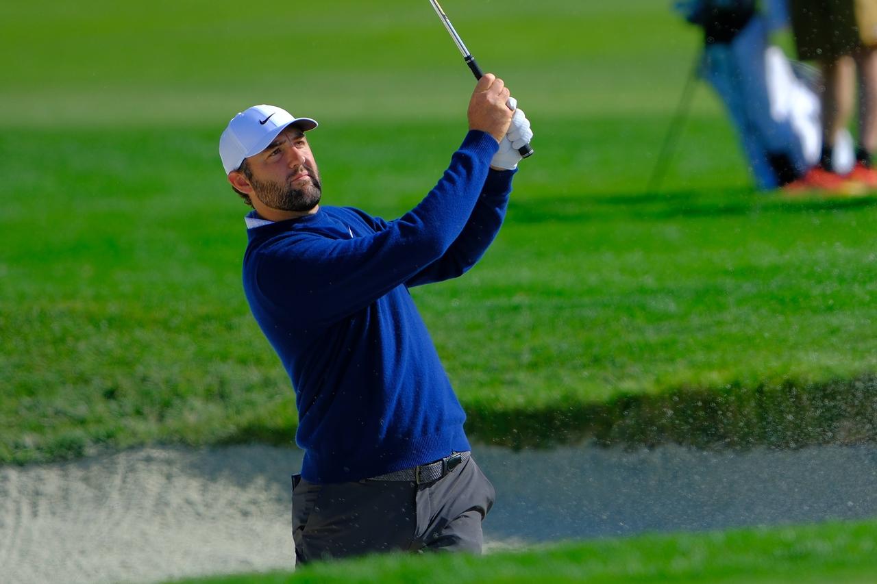 画像: スコッティ・シェフラー（写真は2026年AT&Tペブルビーチプロアマ 2日目、撮影/岩本芳弘）