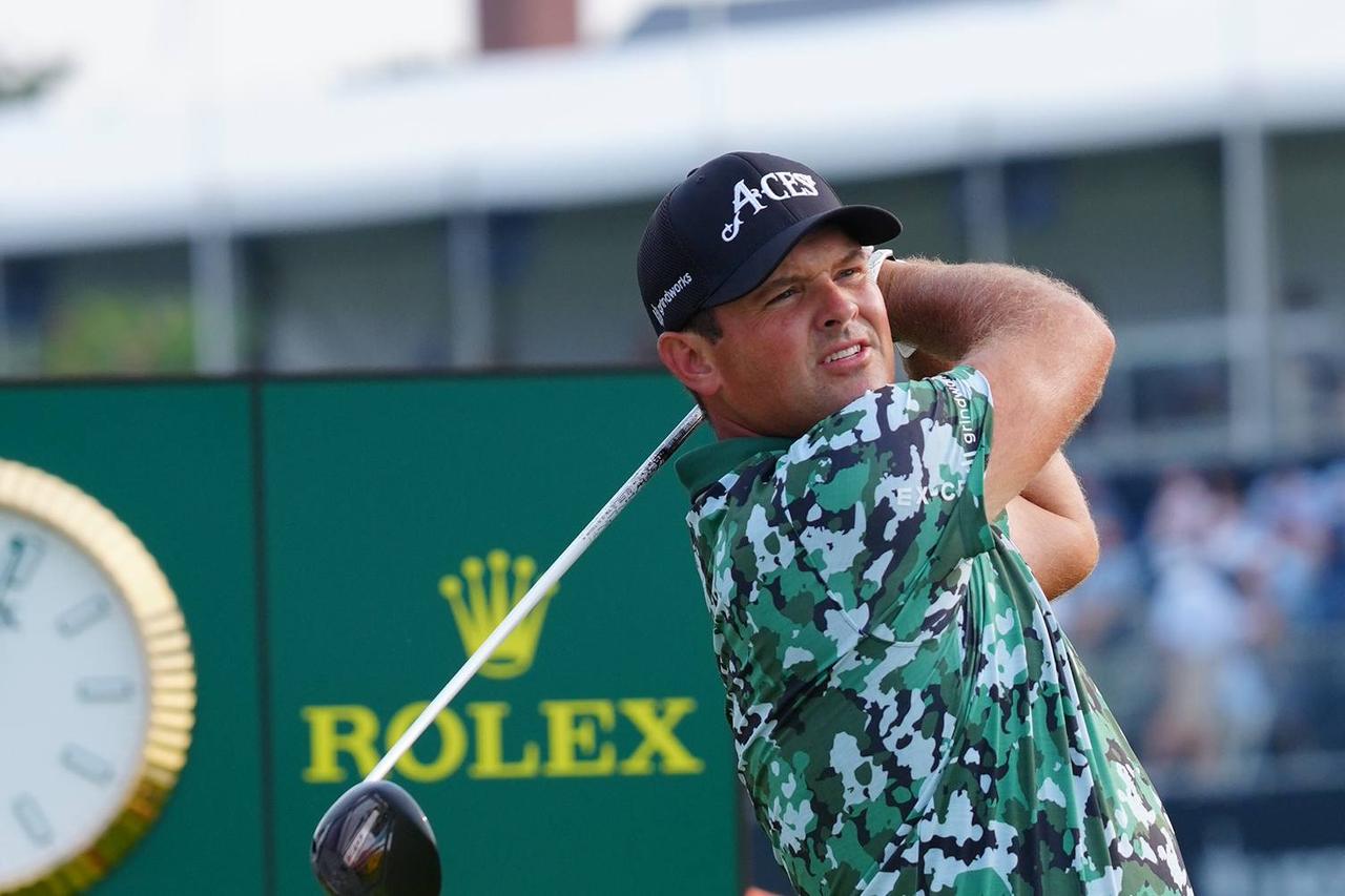 画像: パトリック・リード（写真は2025年全米オープン 初日にて、撮影/岩本芳弘）