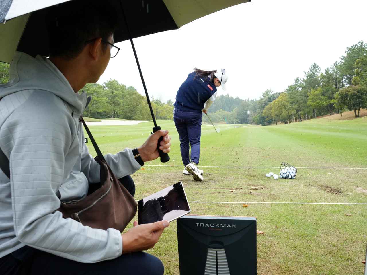 画像: Pxをテストする後藤未有