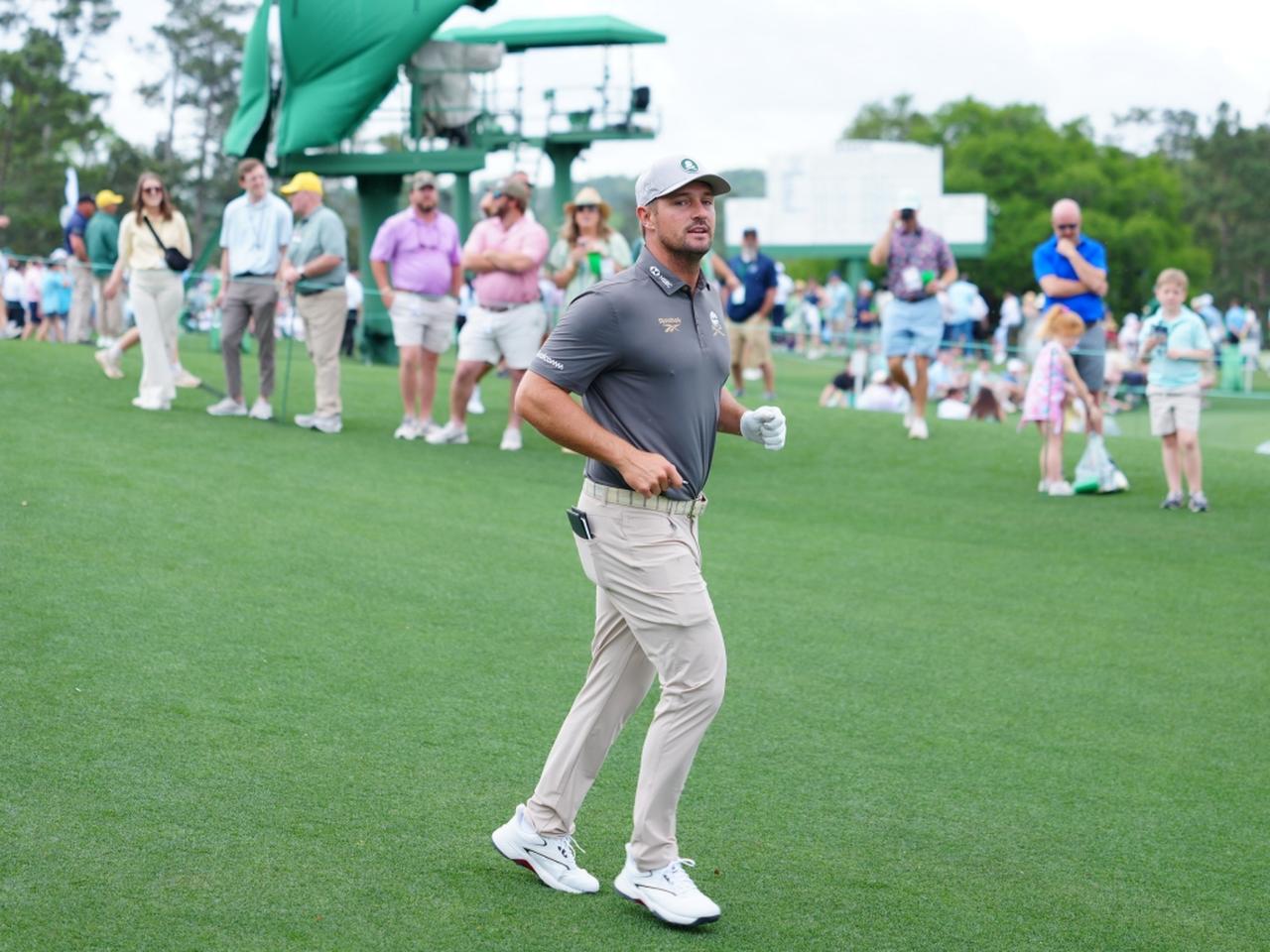 画像: オーガスタで走るデシャンボー（撮影／岩本芳弘）