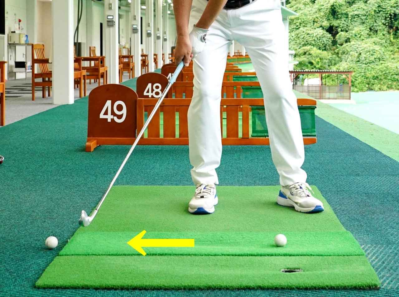 画像: クラブの上げ方が良くなる「テークバックの"コロコロドリル"」。60センチ真っすぐ引く意識がポイント - みんなのゴルフダイジェスト