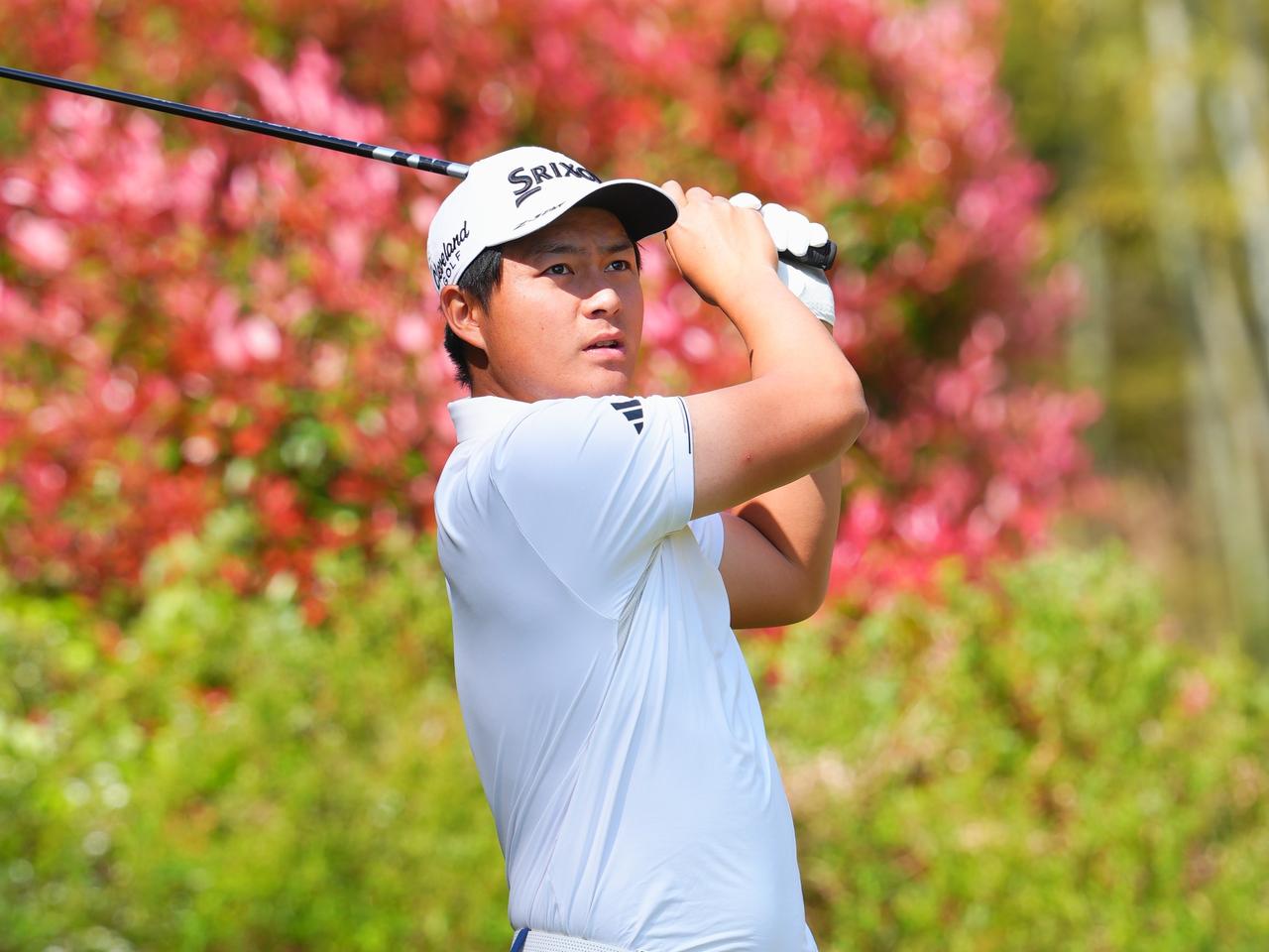 画像: 国内開幕戦の初日、パーオン率1位でスタートした中野麟太朗(撮影/姉崎正)