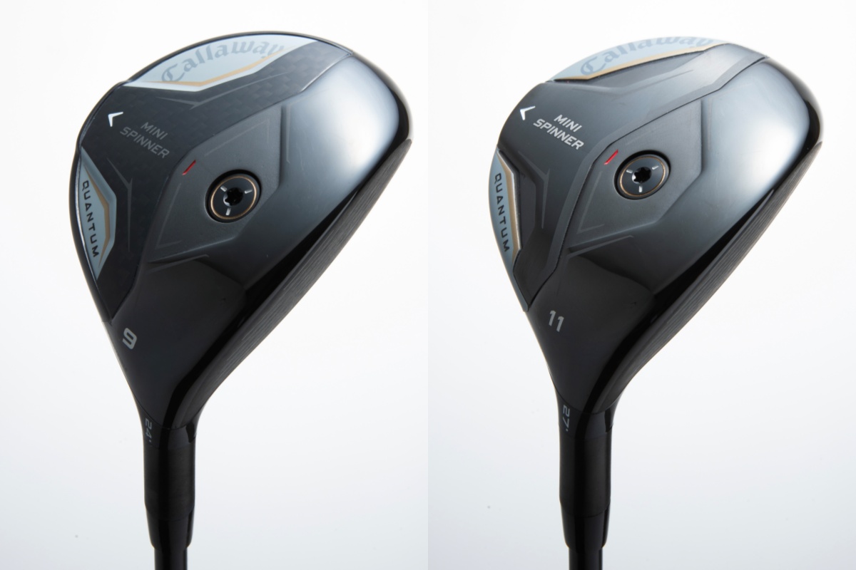 画像: MINI SPINNER 9W◎24度◎長さ/41インチ、MINI SPINNER 11W◎27度◎長さ/40.5インチ