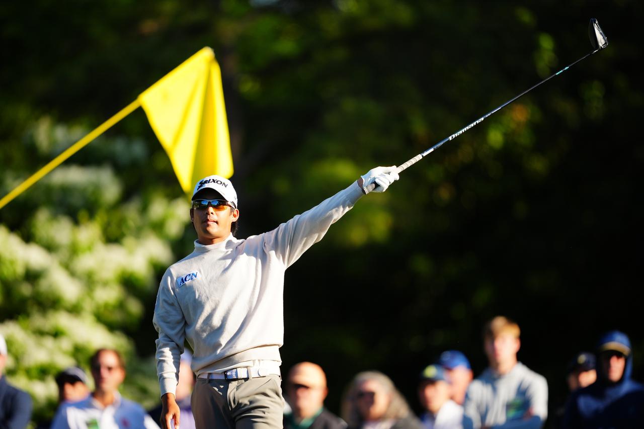 画像: 後半ショットが乱れた片岡。「曲がる理由がわかりません」