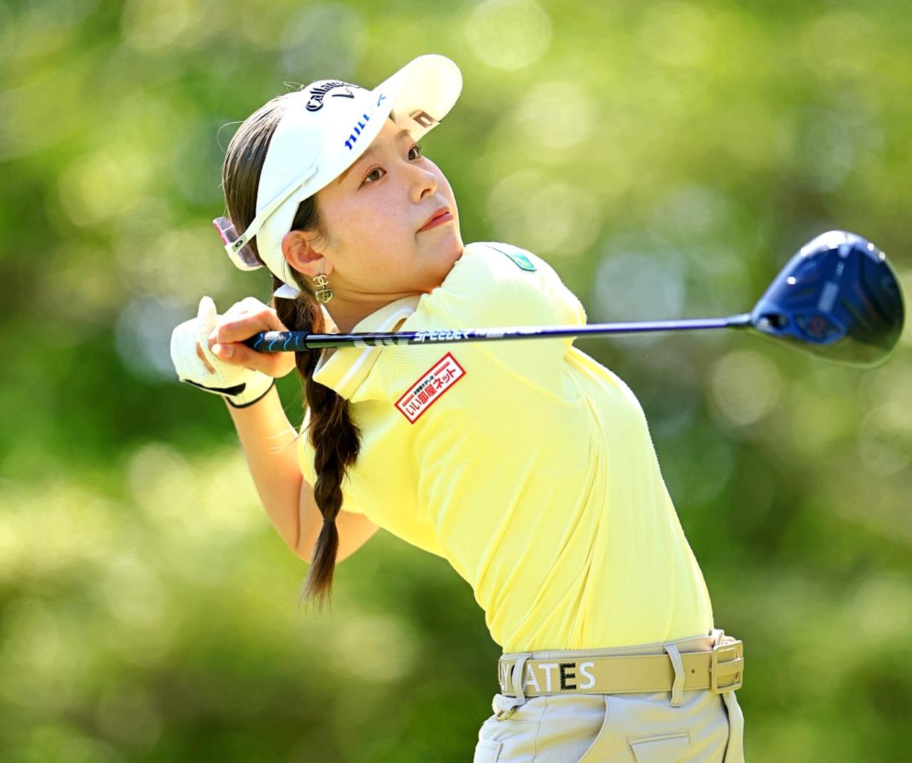 画像: ショットが好調だという吉田(撮影/大澤進二)