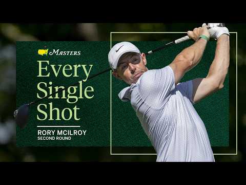 画像: Rory McIlroy’s Second Round | Every Single Shot | The 2026 Masters www.youtube.com
