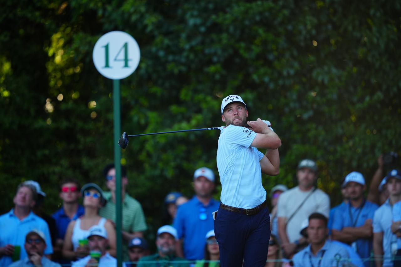 画像: 首位と1打差の3位で最終日を迎えるサム・バーンズ（撮影/岩本芳弘）