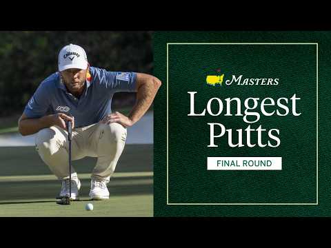 画像: The Longest Putts From the Final Round | The 2026 Masters www.youtube.com