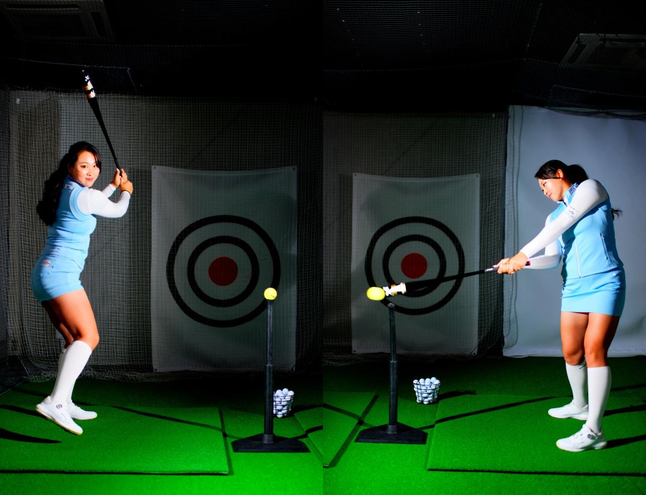 画像: ヘッドスピードアップに効果的！ 飛距離を伸ばす「左右バッティング」のススメ【長谷川円香のいきなり飛び出す飛距離塾 #32】 - みんなのゴルフダイジェスト