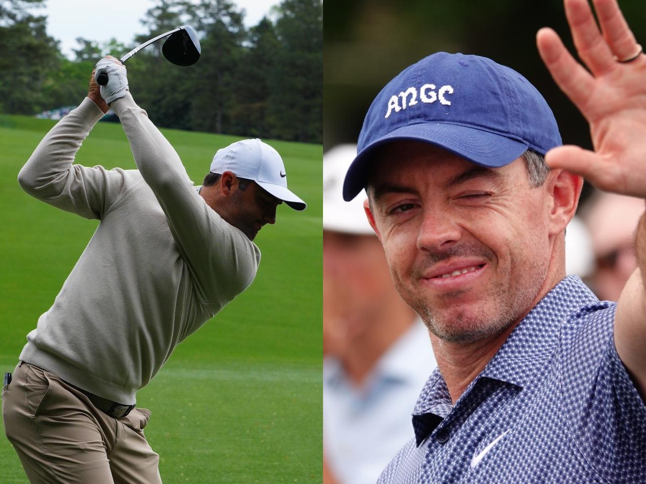 画像: スコッティ・シェフラーとローリー・マキロイ。終わってみればこの2人が今年も中心だった