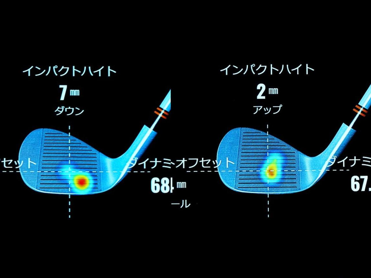 画像: 左が調整前、右がライ角調整後