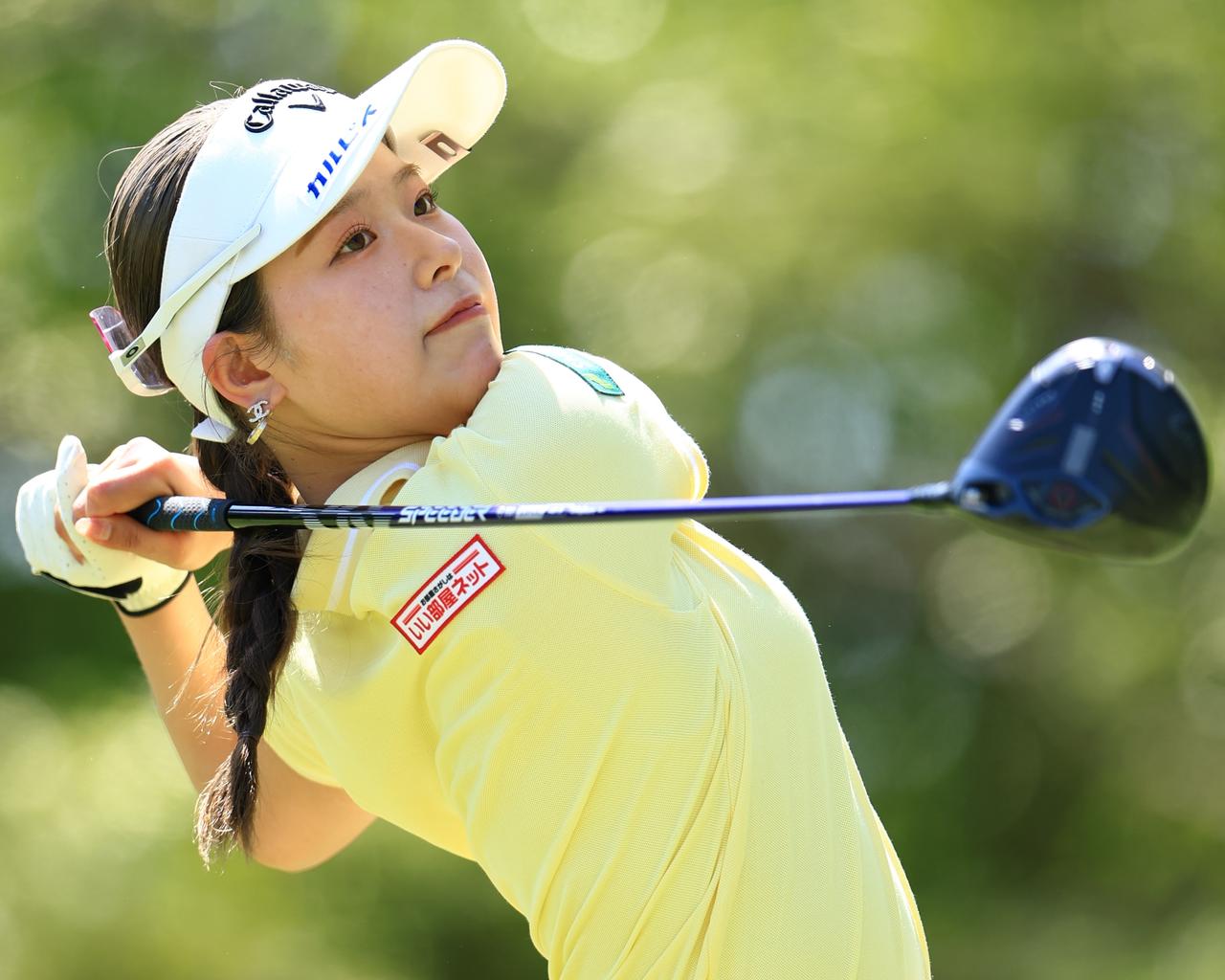 画像: 吉田鈴（写真は26年富士フイルム・スタジオアリス女子オープン、撮影／大澤進二）