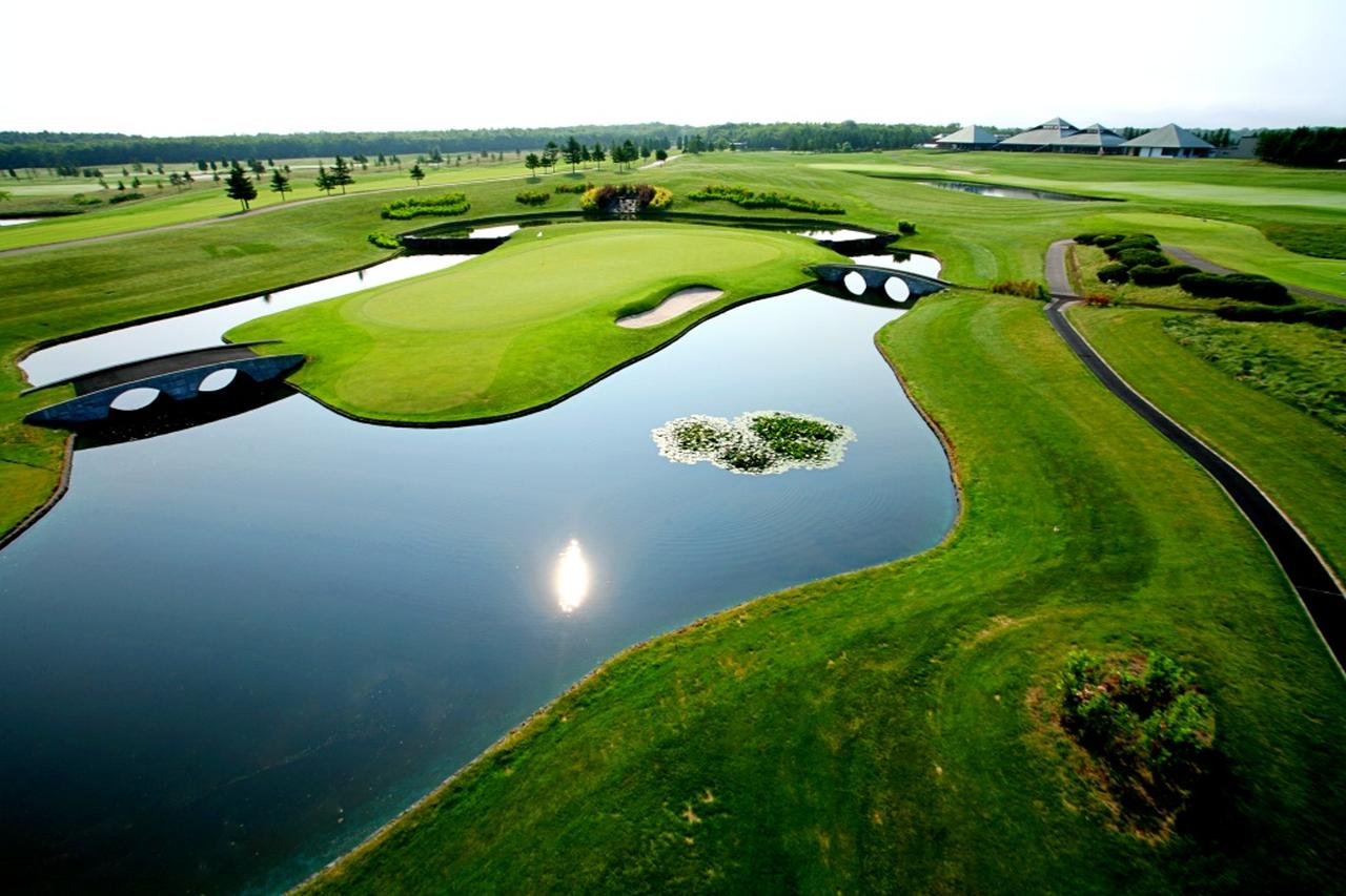 画像: ザ・ノースCGCは全長7093Y。 コース設計・監修は青木功