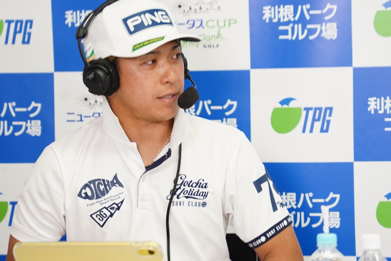 画像: 安定したゴルフで首位タイのスタートを切った川上優大（提供／JGTO）