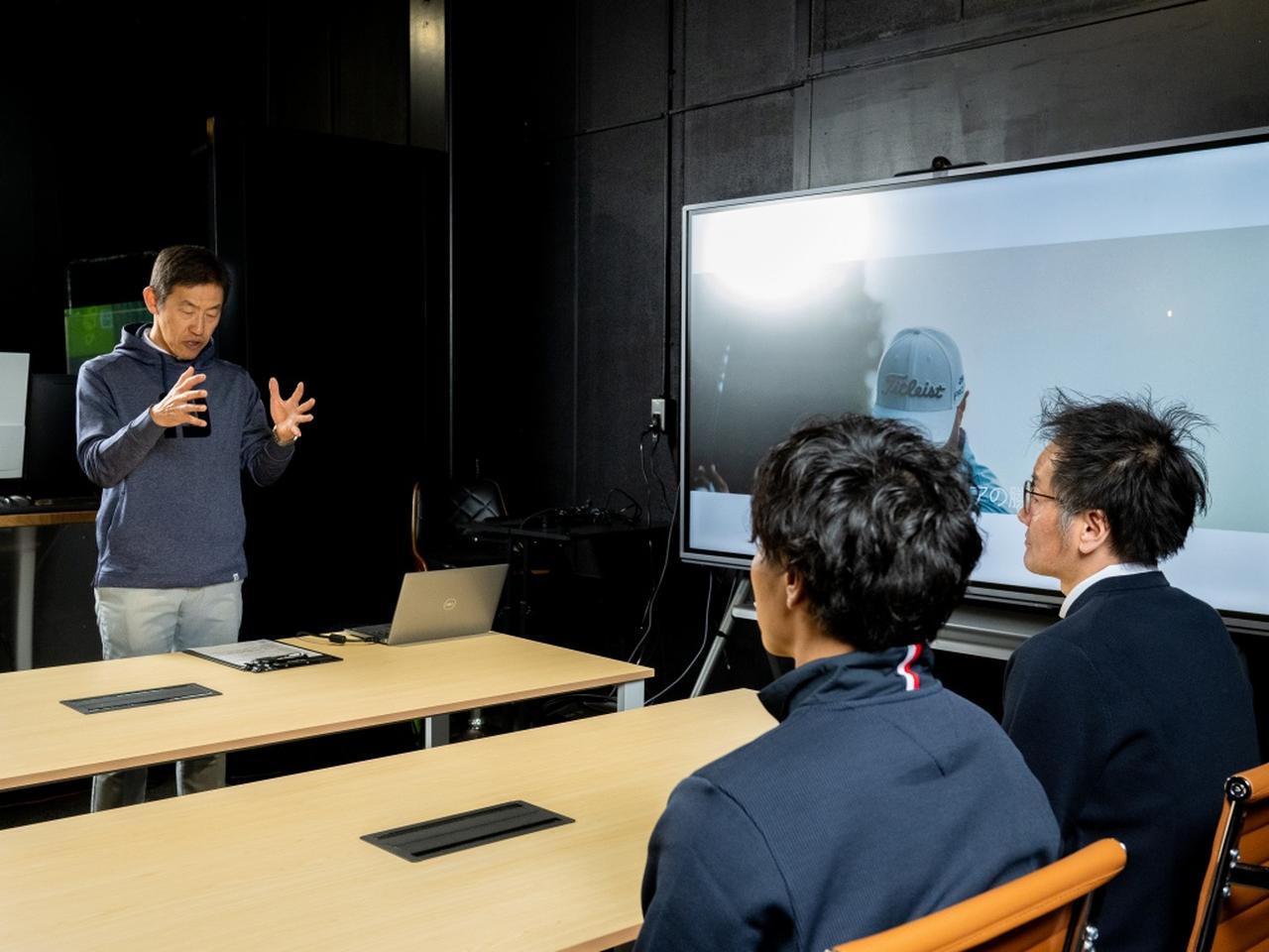 画像: 3月某日に行われたタイトリストのボールフィッティング。ボール選びがいかに重要かということを実感する機会となった