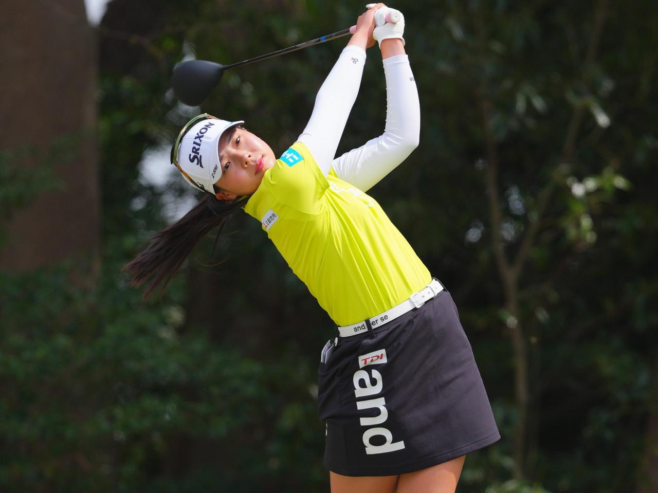 画像: 初日首位スタートを切った菅楓華（写真は26年Vポイント×SMBCレディス、撮影/姉崎正）