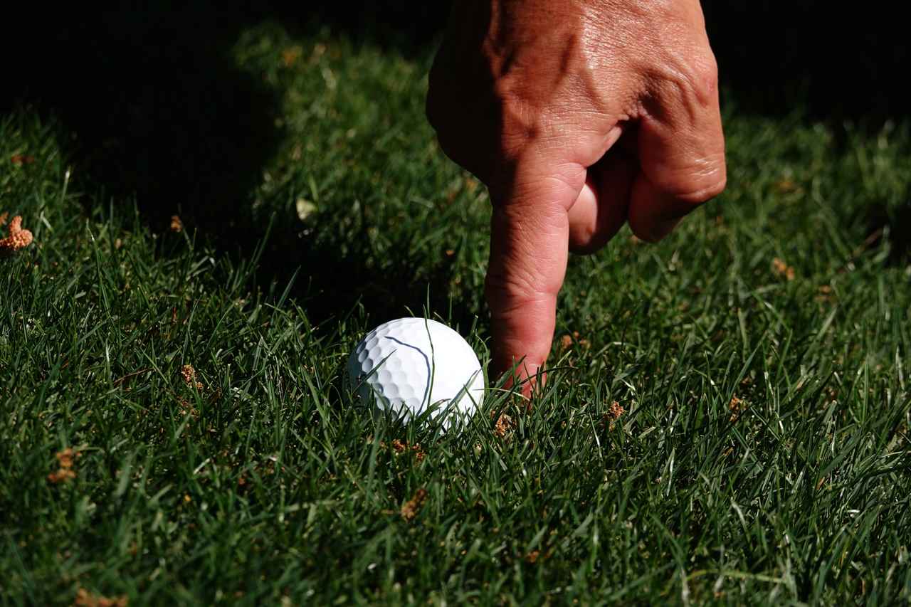 画像: ラフは芝の粘りを強く感じます