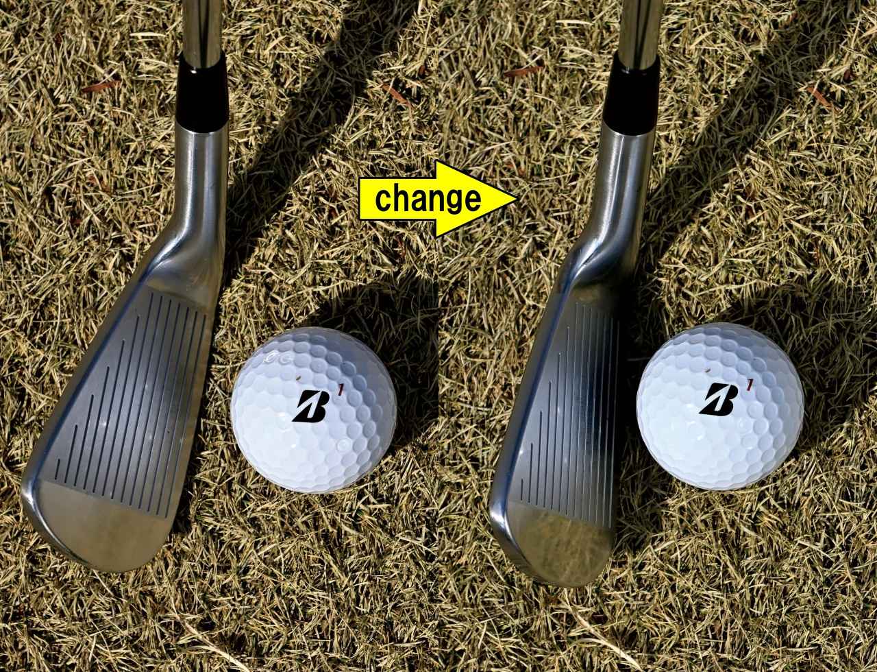 画像: スクエアにしてロフトを立てる