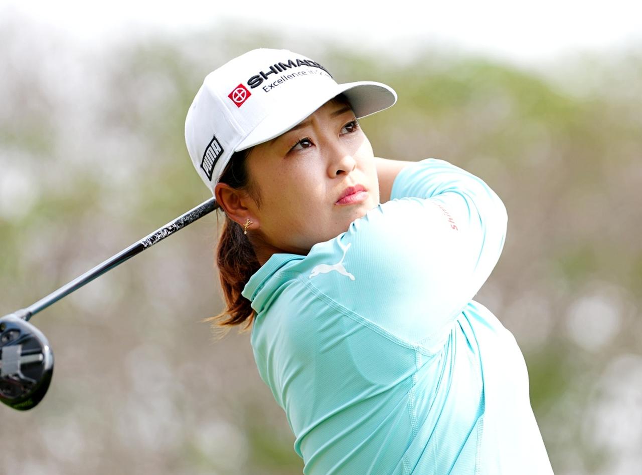 画像: シェブロン選手権連覇を目指す西郷真央（25年撮影）