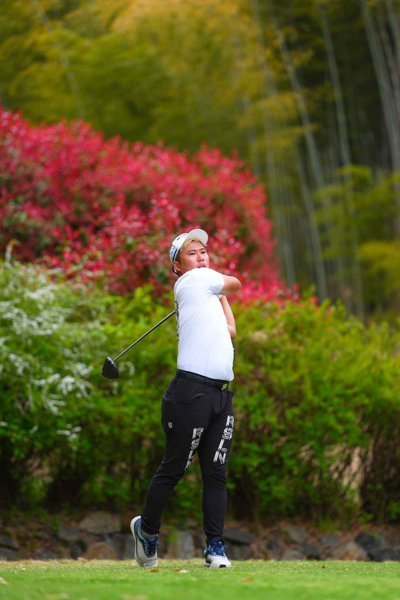 画像: 首位タイに浮上した長野（写真は東建ホームメイトカップ 初日／姉崎正）