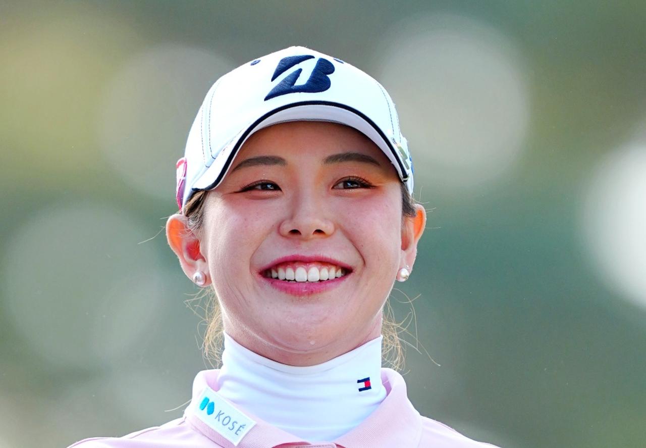 画像: トップと3打差の4位タイスタートの吉田優利（25年撮影）