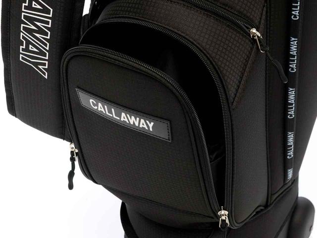 画像: 正面のポケットはボールのダース箱がそのまま入れられる大きさ