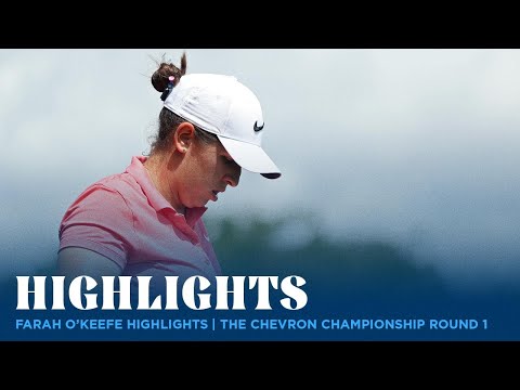 画像: Farah O'Keefe Highlights | The Chevron Championship Round 1 www.youtube.com