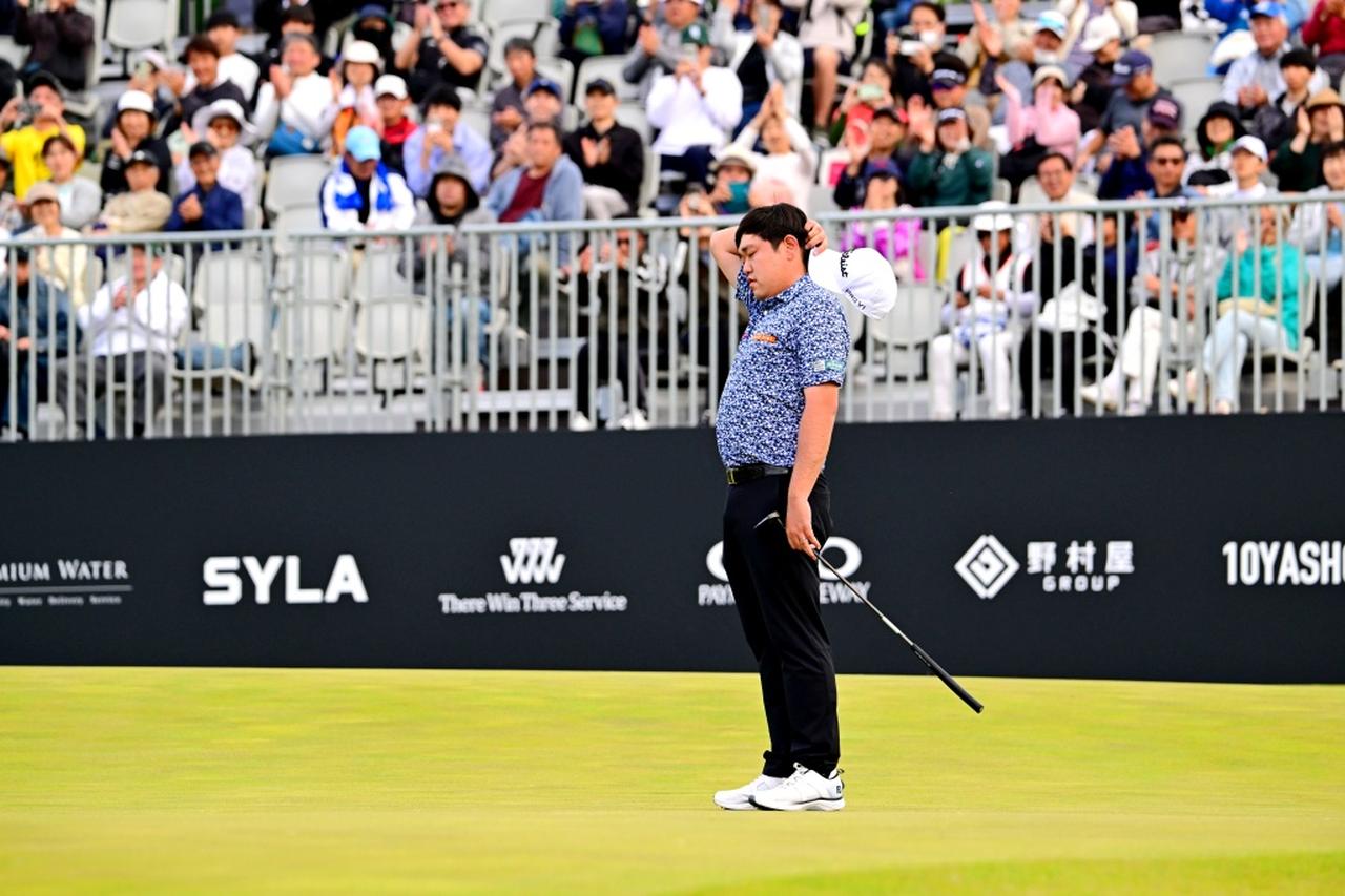 画像: プレーオフを制した米澤（撮影/有原裕晶）