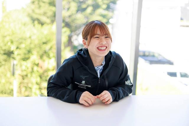 画像: 「上田桃子プロの姿を見て、プロゴルファーに憧れるようになりました」と長森