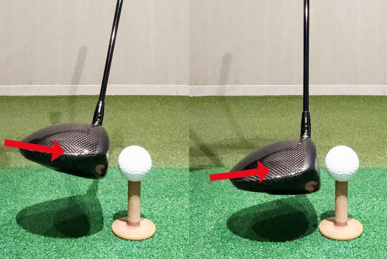 画像: PGAツアープロは少しダウンブローに打っているが、JLPGAの選手たちはややアッパーに打っている