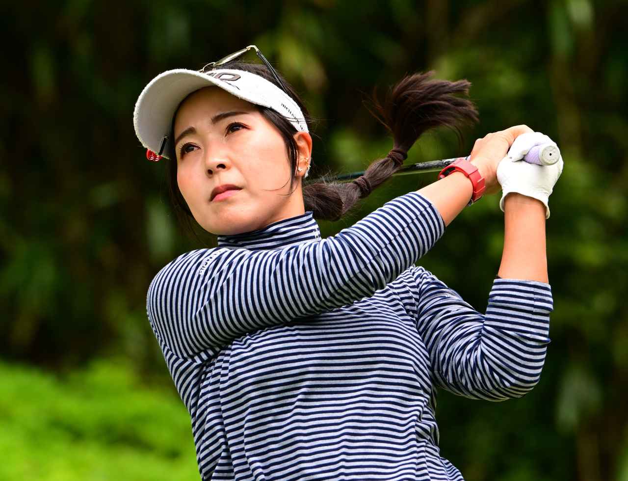 画像: 青木瀬令奈。2026年国内男子ツアー「前澤杯」3日目（撮影／有原裕晶）