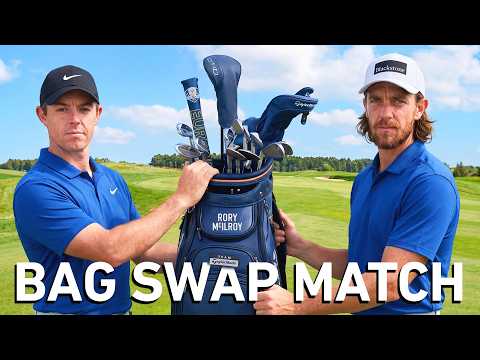 画像1: Rory McIlroy Swaps Bags With Tommy Fleetwood (3-Hole Match) www.youtube.com