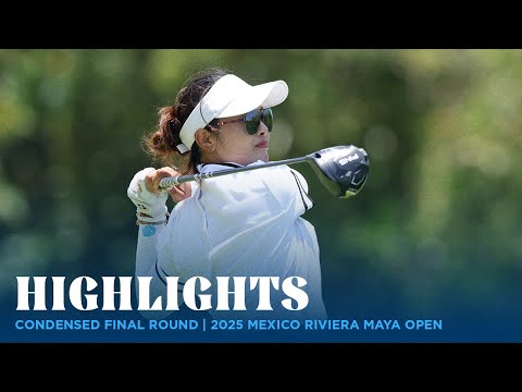 画像: Condensed Final Round Highlights | 2025 MEXICO Riviera Maya Open at Mayakoba www.youtube.com