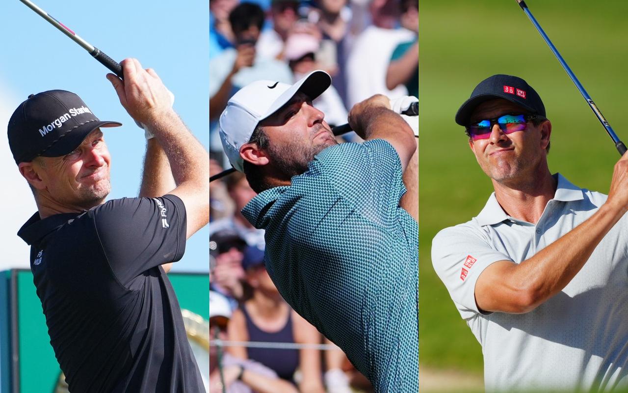 画像: 歴代覇者であるジャスティン・ローズ（左）とアダム・スコット（右）。そして約3年にわたって世界No.1プレーヤーに君臨し続けるスコッティ・シェフラー（撮影/岩本芳弘）