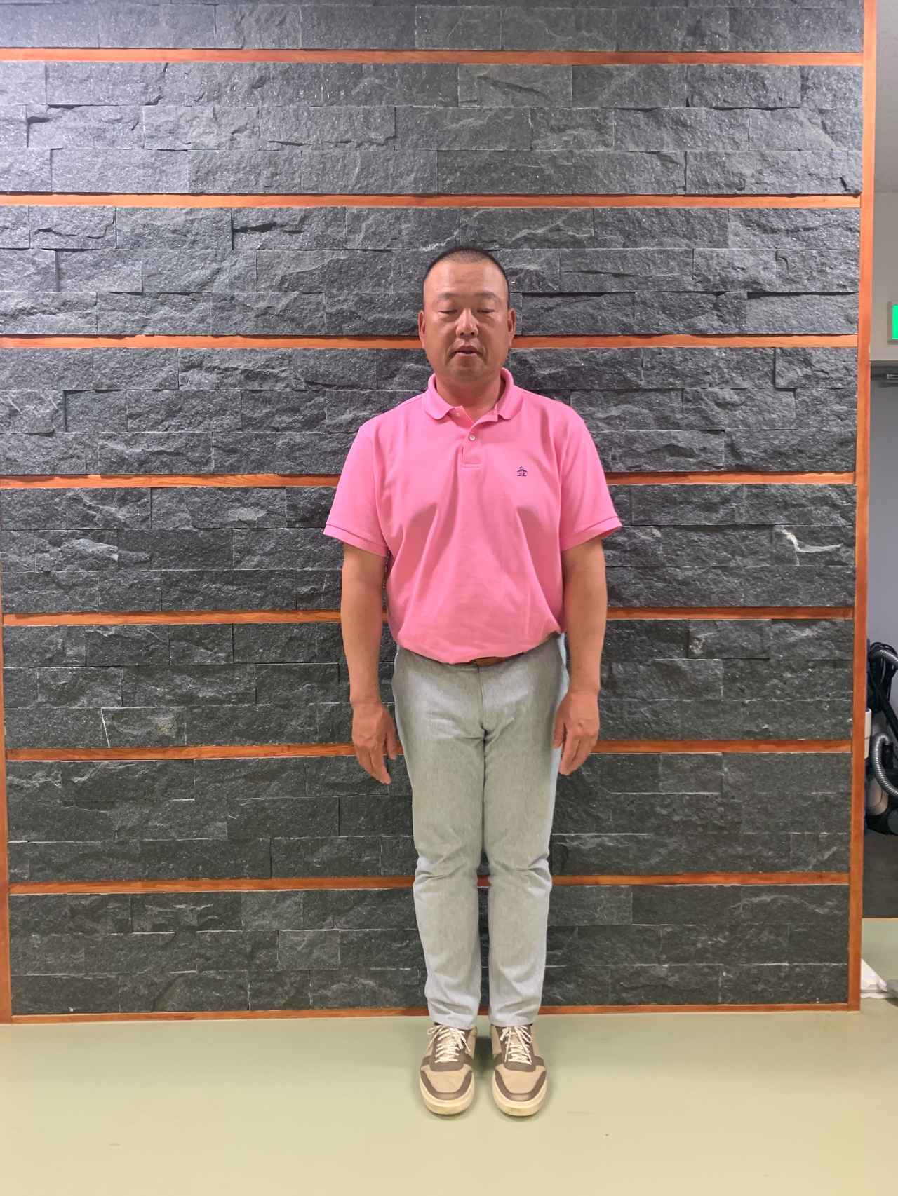 画像1: Bタイプ／壁を背にしたほうがスムーズにしゃがめる