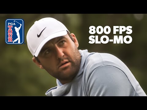 画像: Scottie Scheffler's golf swing | ULTRA slow-motion camera www.youtube.com