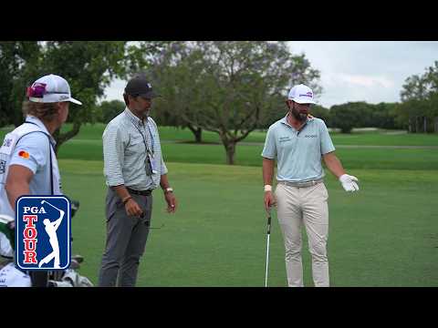 画像1: Unique ruling as leader Cam Young calls penalty on himself | Cadillac Championship | 2026 www.youtube.com
