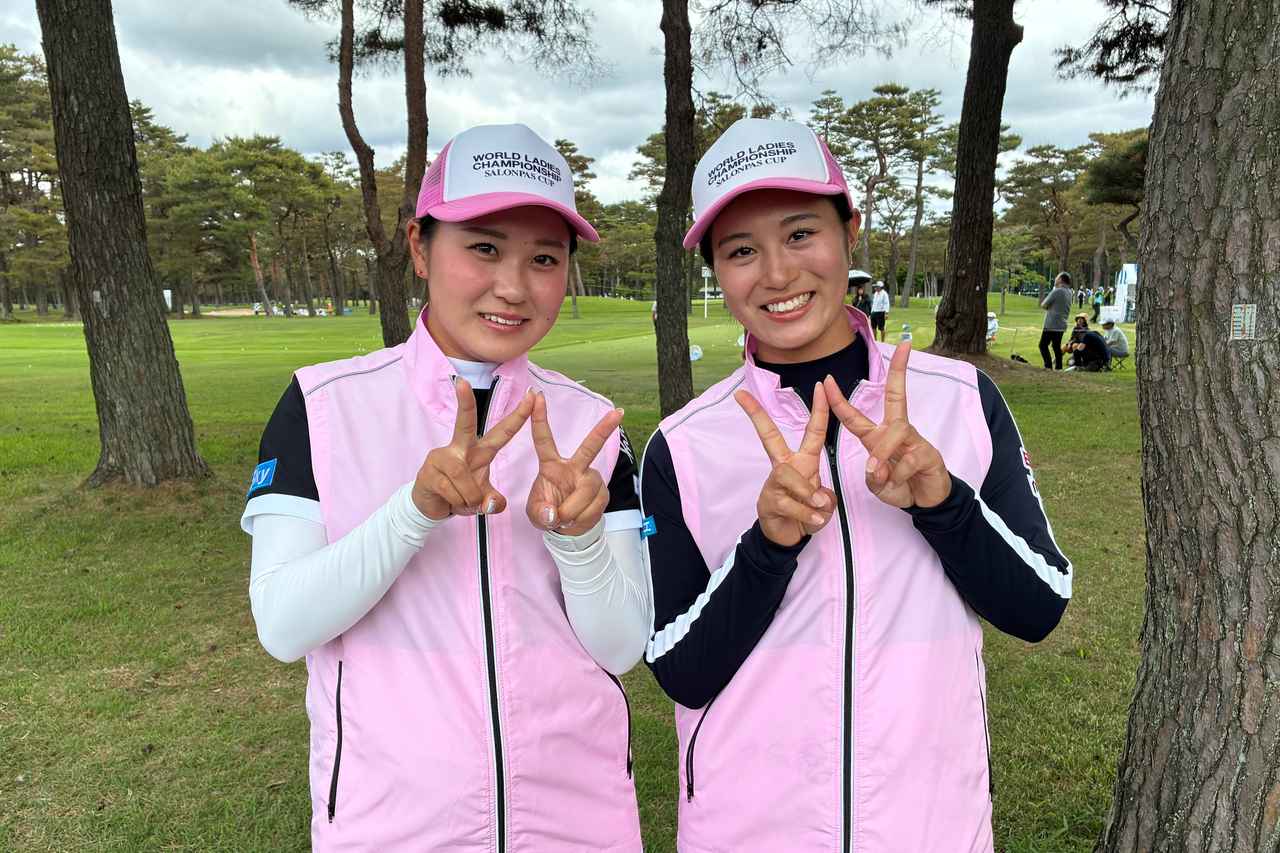 画像: 「風で頭に…」若手が知った裏方の重み。中村心と鳥居さくらがメジャー会場で学んだ感謝の形【国内女子ツアー】 - みんなのゴルフダイジェスト