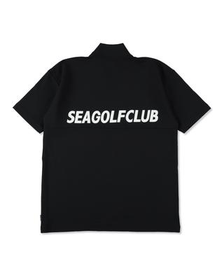 PANEL MOCK NECK S/S TEE