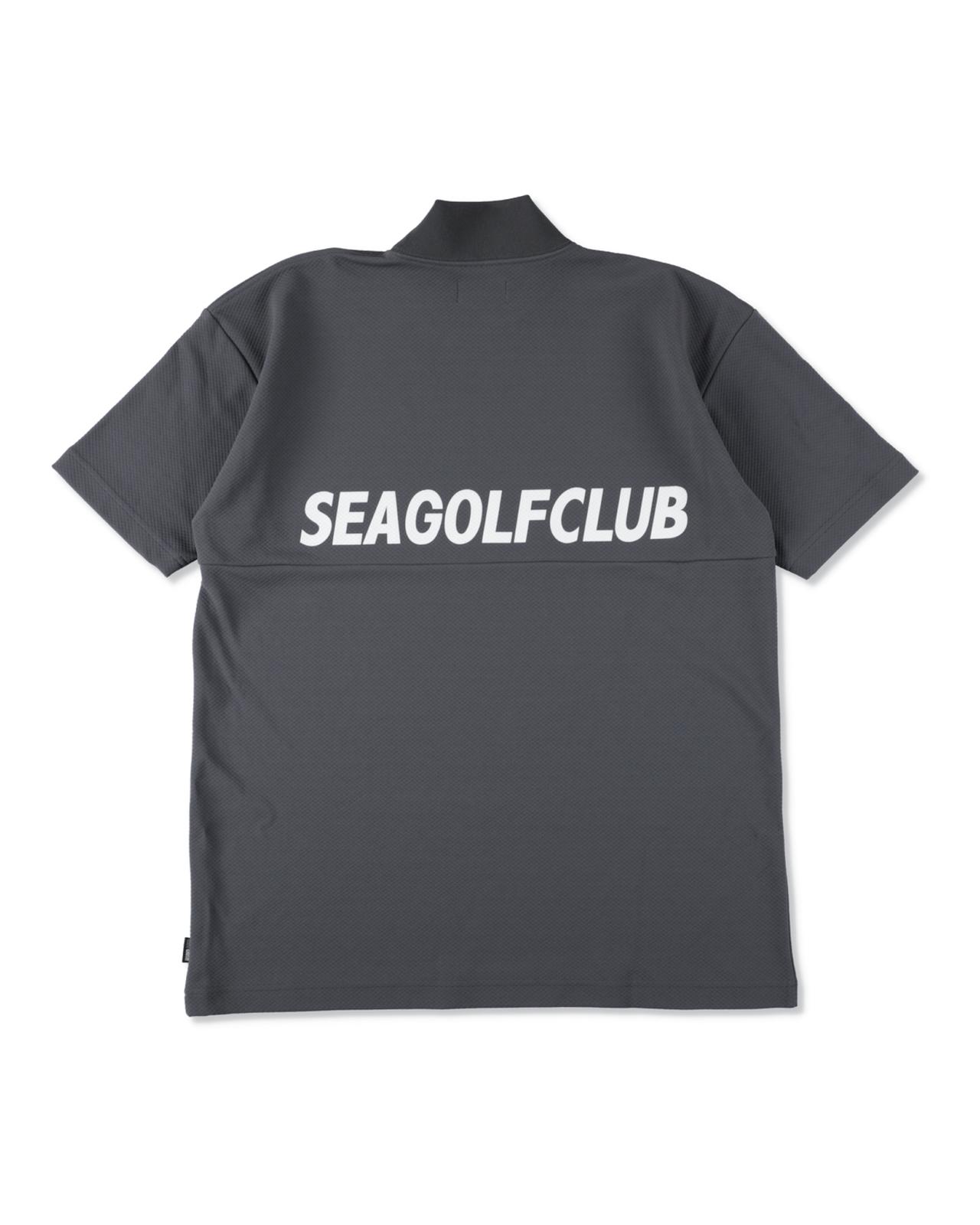 画像 : PANEL MOCK NECK S/S TEE