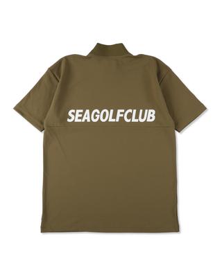 PANEL MOCK NECK S/S TEE