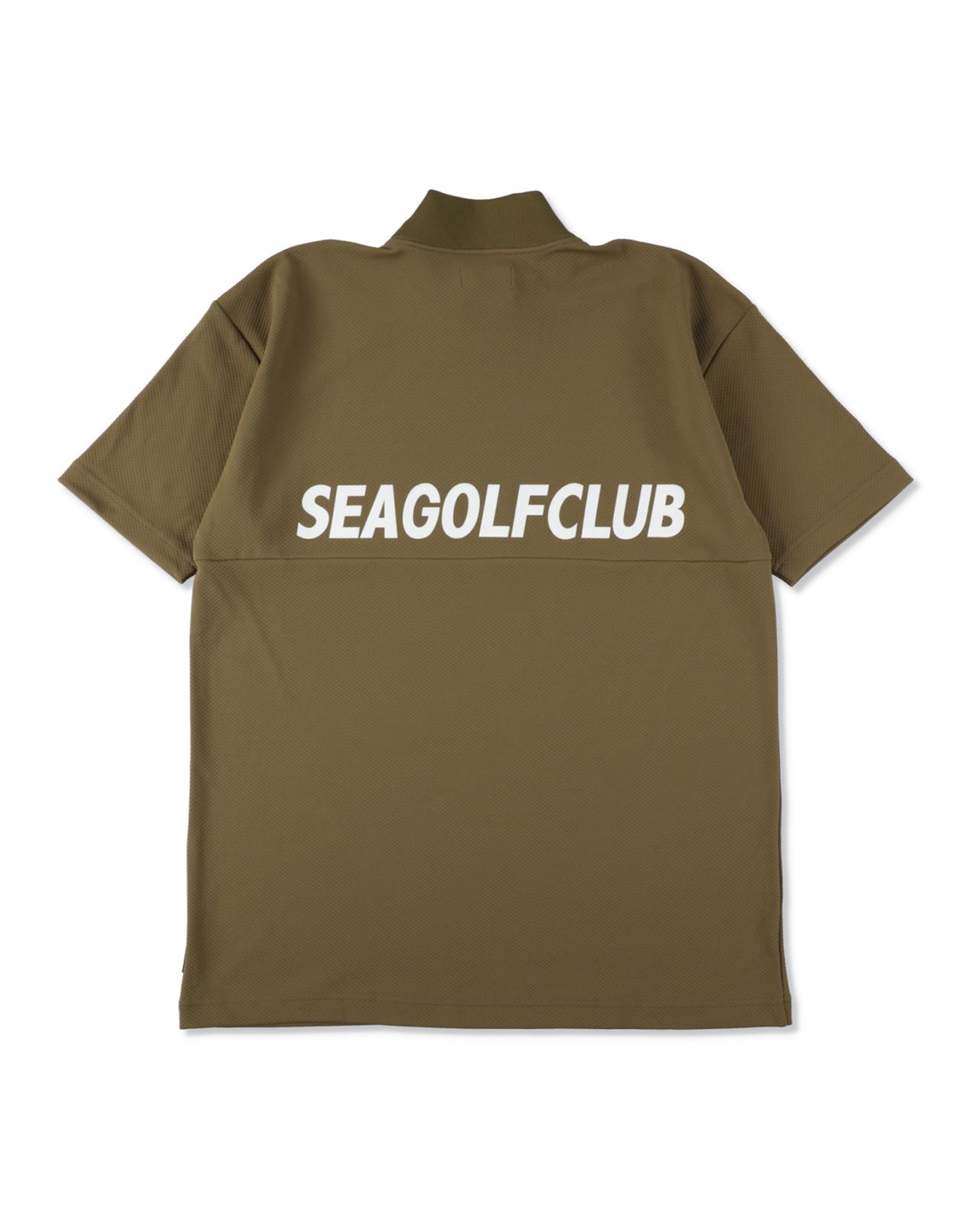 画像 : PANEL MOCK NECK S/S TEE