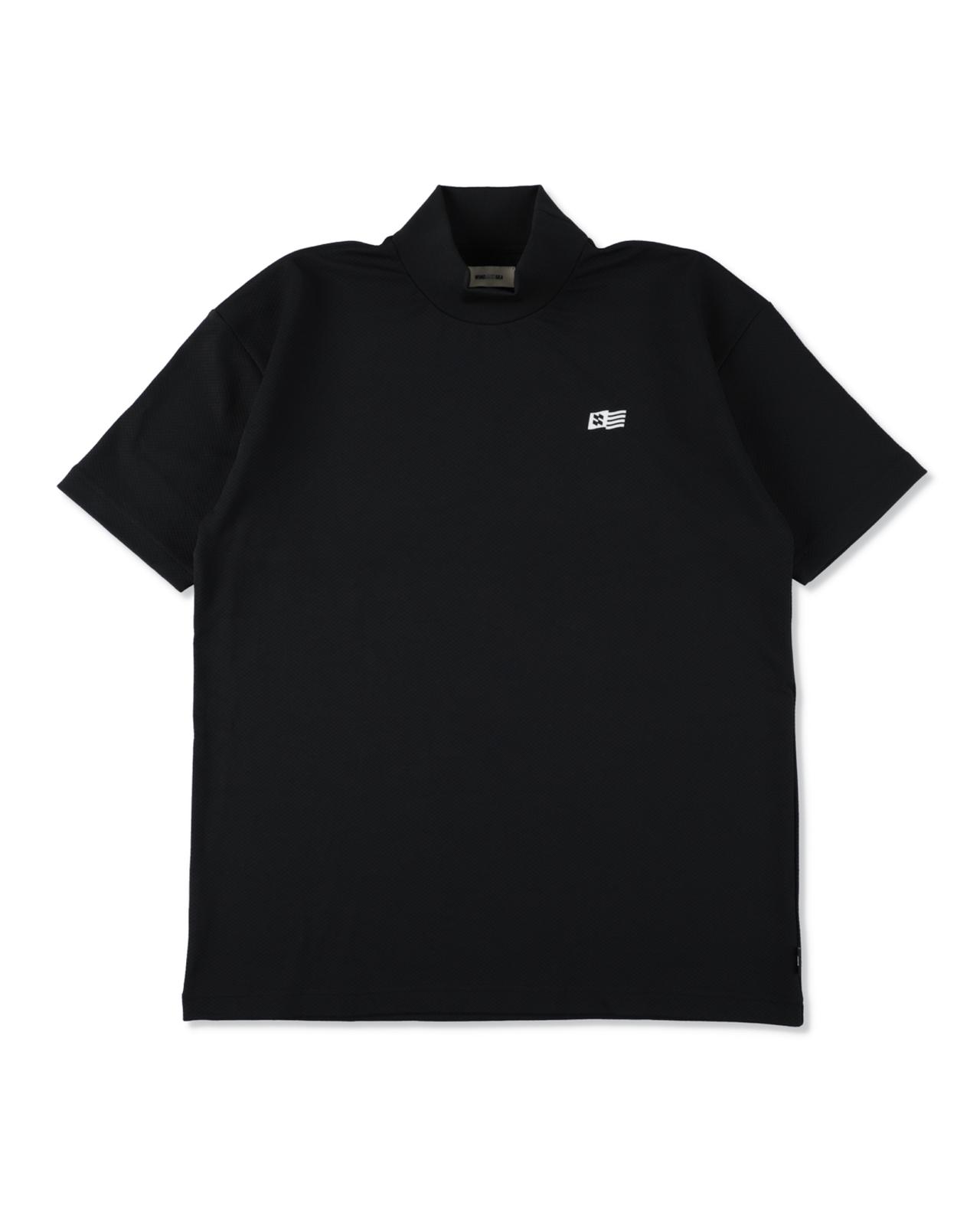 画像 : PANEL MOCK NECK S/S TEE
