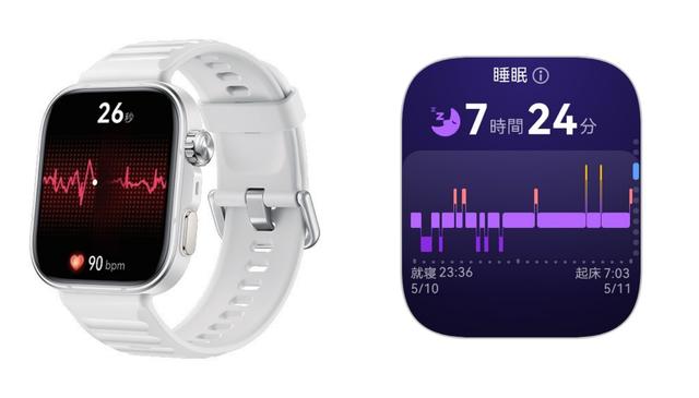 画像: FIT 5 Pro は24時間365日健康モニタリングしてくれる頼もしいスマートウォッチだ