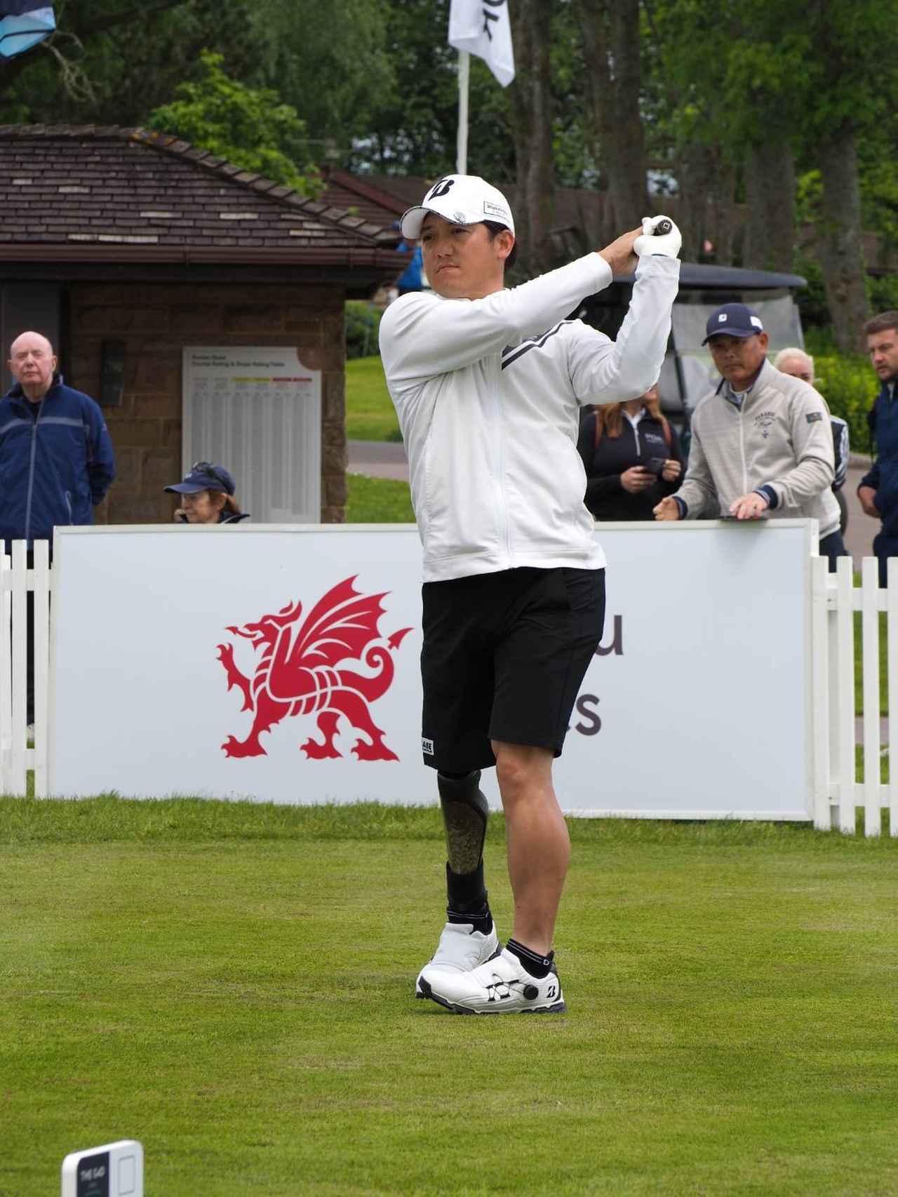 画像: 日本のエース・吉田隼人。2日目、18ホールまで２オーバーでラウンドし予選通過も見えていたが……（20オーバー・25位タイ）