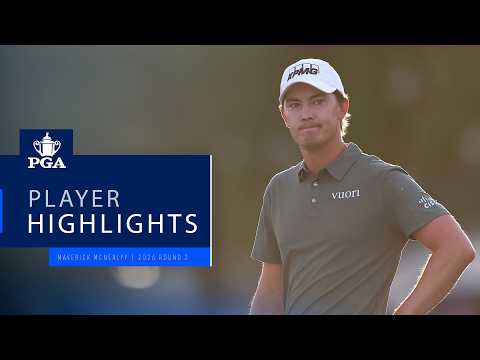 画像: Maverick McNealy | Round 2 Highlights | 2026 PGA Championship www.youtube.com