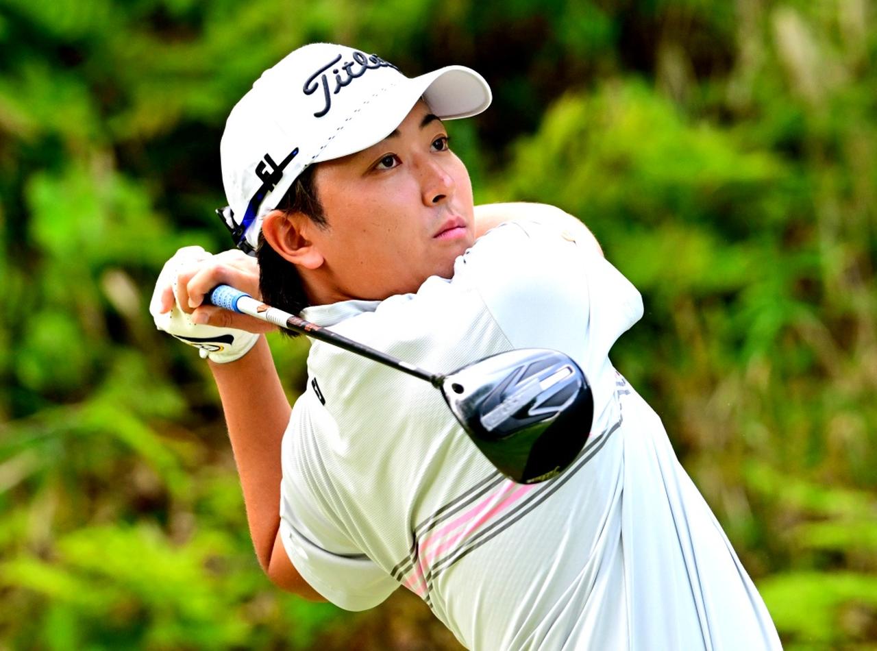 画像: 未勝利の25歳・前田光史朗が首位発進(撮影/有原裕晶)
