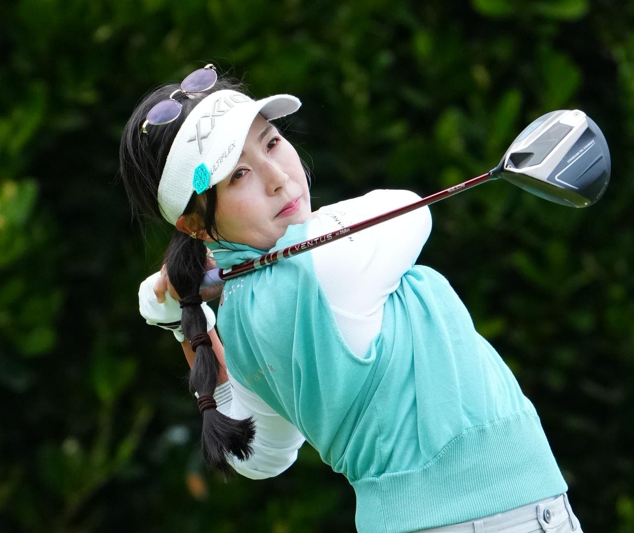 画像: 青木瀬令奈(写真は26年ダイキンオーキッドレディス、撮影/岡沢裕行)