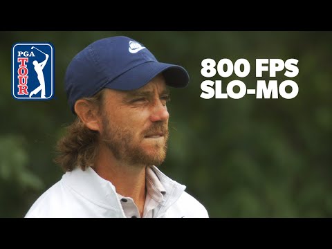 画像: Tommy Fleetwood's golf swing | ULTRA slow-motion camera youtu.be