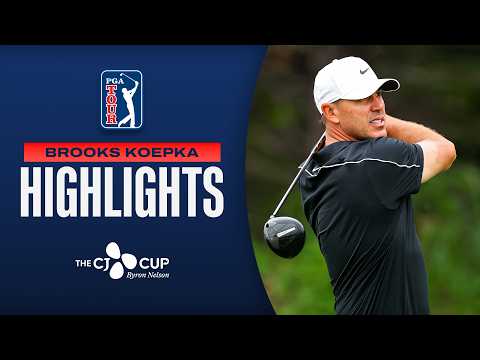 画像: Brooks Koepka shoots 8-under 63 | Round 1 Highlights | THE CJ CUP | 2026 www.youtube.com